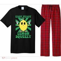 Easy Peasy Lemon Squeezy Lemonade Ceo Funny Lemon Lemonade Pajama Set thumb 0