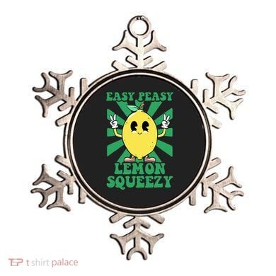 Easy Peasy Lemon Squeezy Lemonade Ceo Funny Lemon Lemonade Ornament