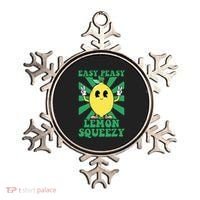 Easy Peasy Lemon Squeezy Lemonade Ceo Funny Lemon Lemonade Ornament thumb 0