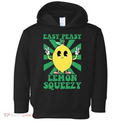 Easy Peasy Lemon Squeezy Lemonade Ceo Funny Lemon Lemonade Toddler Hoodie