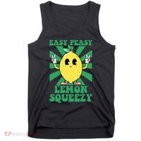 Easy Peasy Lemon Squeezy Lemonade Ceo Funny Lemon Lemonade Tank Top thumb 0
