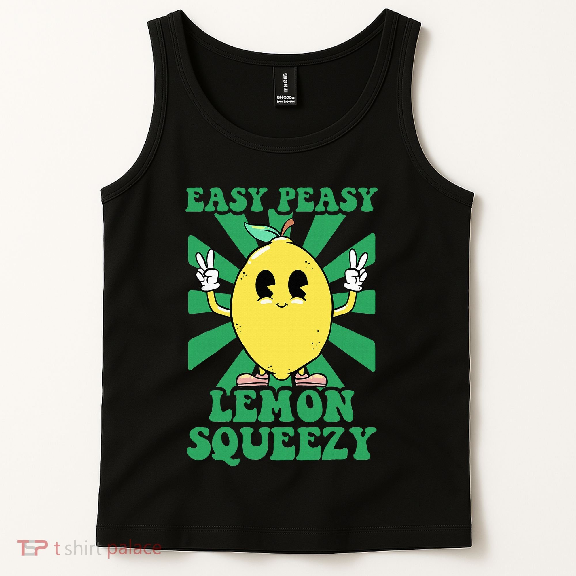 Easy Peasy Lemon Squeezy Lemonade Ceo Funny Lemon Lemonade Tank Top