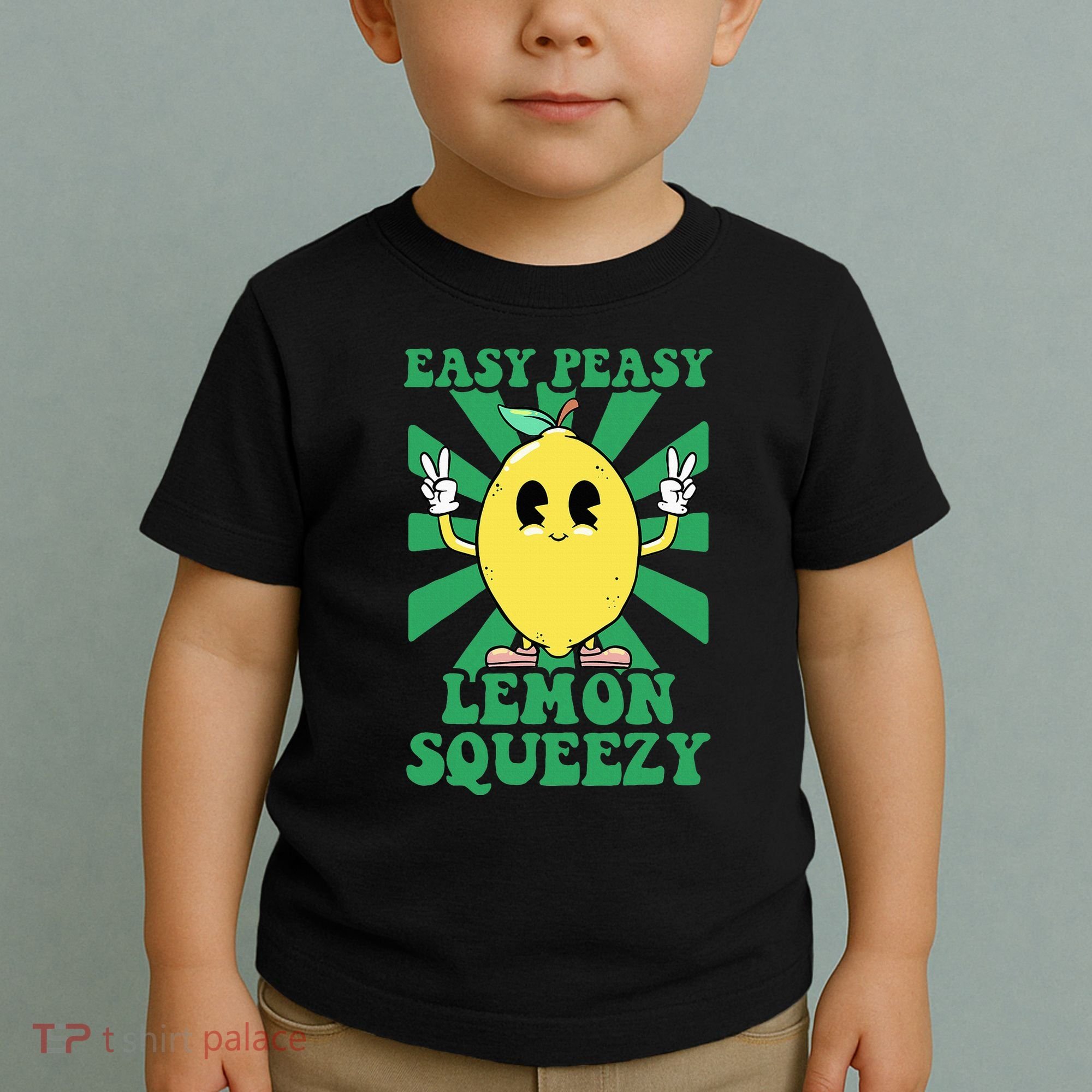 Easy Peasy Lemon Squeezy Lemonade Ceo Funny Lemon Lemonade Toddler T-Shirt