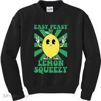 Easy Peasy Lemon Squeezy Lemonade Ceo Funny Lemon Lemonade Kids Sweatshirt thumb 0