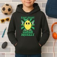 Easy Peasy Lemon Squeezy Lemonade Ceo Funny Lemon Lemonade Kids Hoodie thumb 2