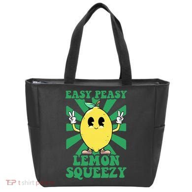 Easy Peasy Lemon Squeezy Lemonade Ceo Funny Lemon Lemonade Tote Bag