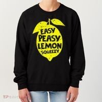 Easy Peasy Lemon Squeezy Funny Lemon Summer Lemonade Women's Sweatshirt thumb 0