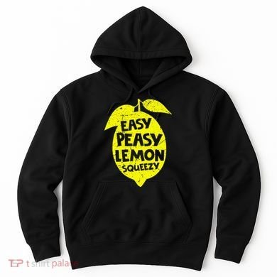 Easy Peasy Lemon Squeezy Funny Lemon Summer Lemonade Hoodie