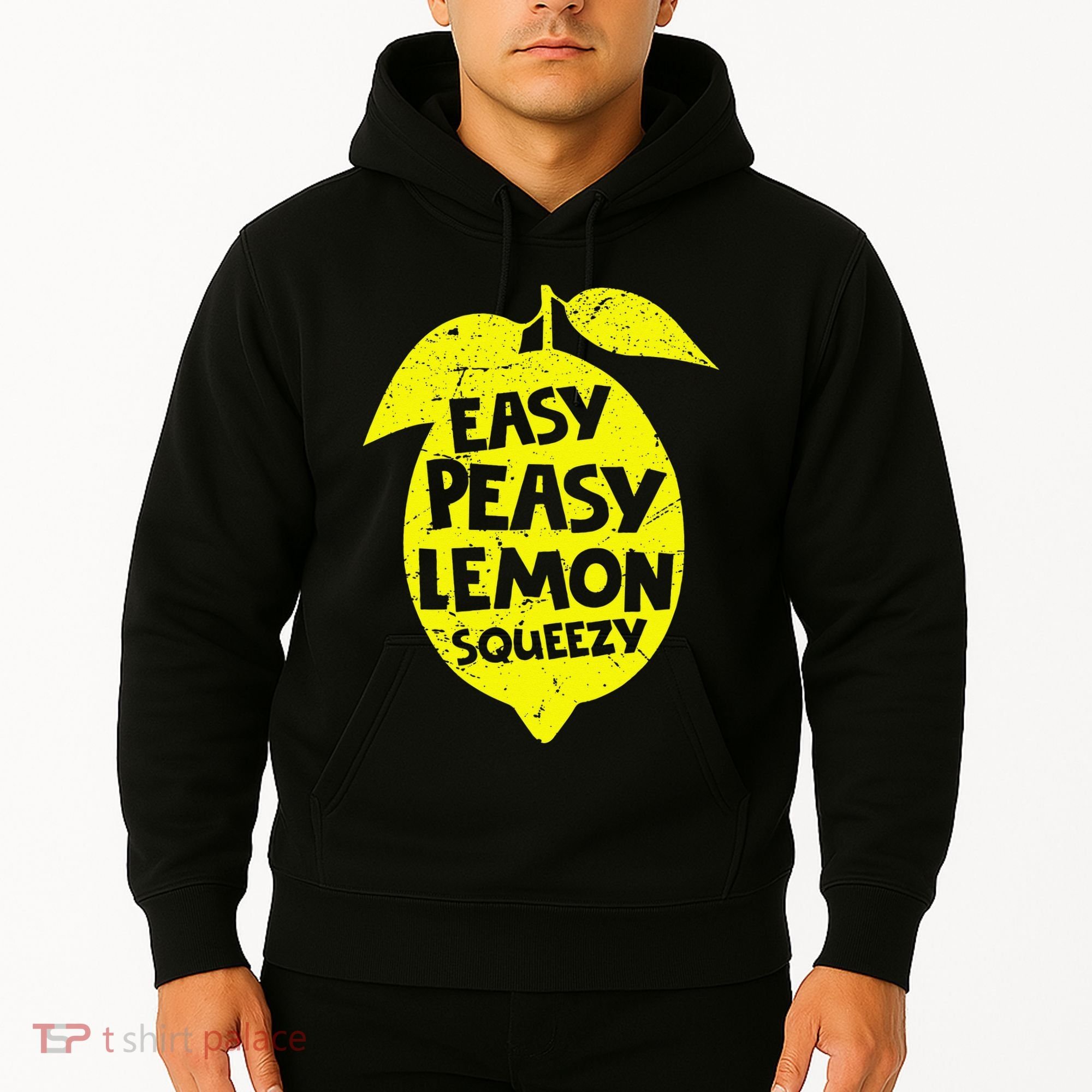 Easy Peasy Lemon Squeezy Funny Lemon Summer Lemonade Hoodie