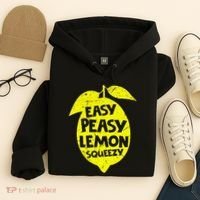 Easy Peasy Lemon Squeezy Funny Lemon Summer Lemonade Hoodie thumb 4