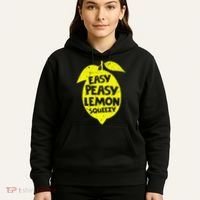 Easy Peasy Lemon Squeezy Funny Lemon Summer Lemonade Hoodie thumb 5