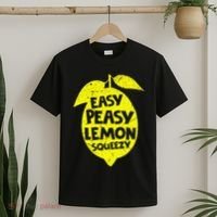 Easy Peasy Lemon Squeezy Funny Lemon Summer Lemonade T-Shirt thumb 2