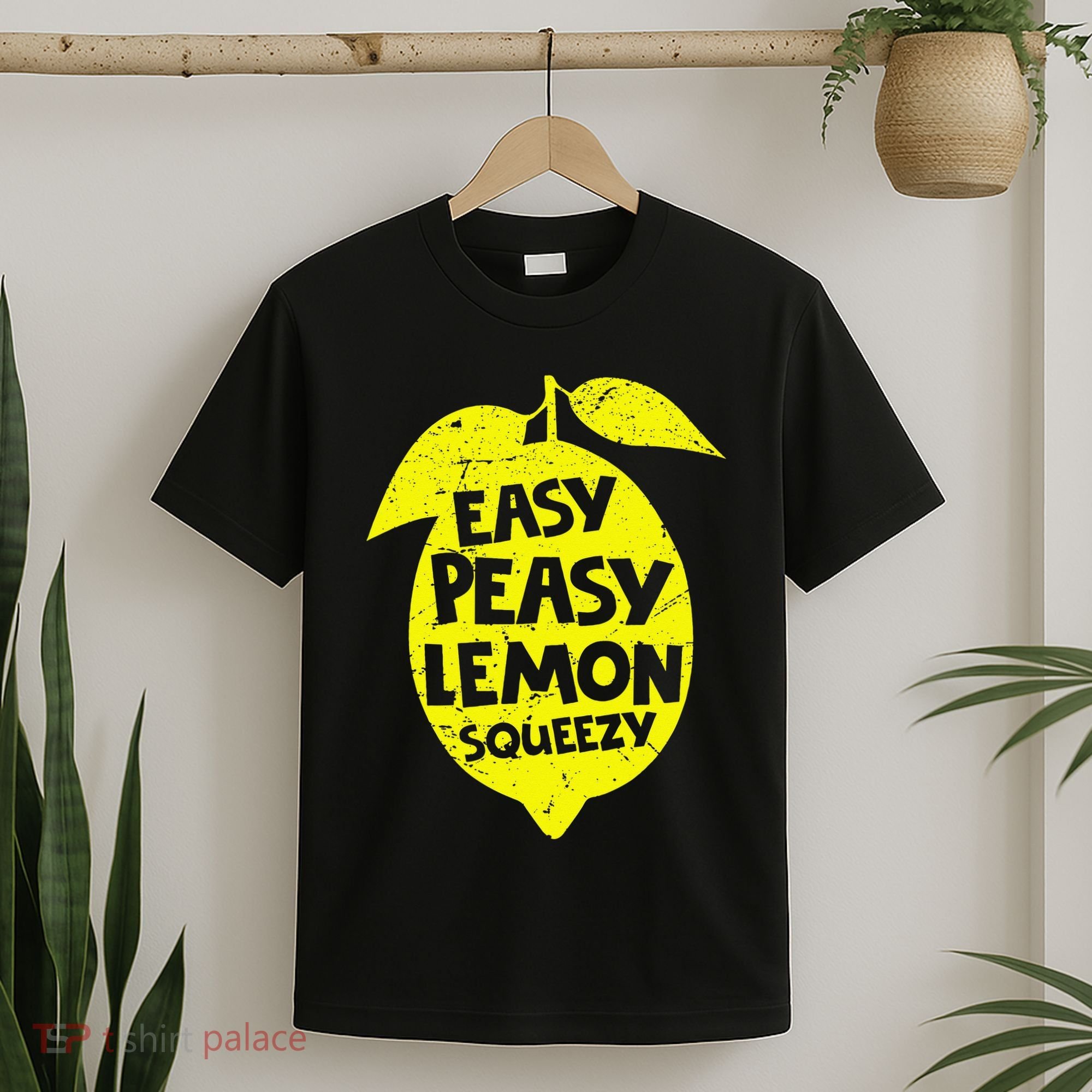 Easy Peasy Lemon Squeezy Funny Lemon Summer Lemonade T-Shirt