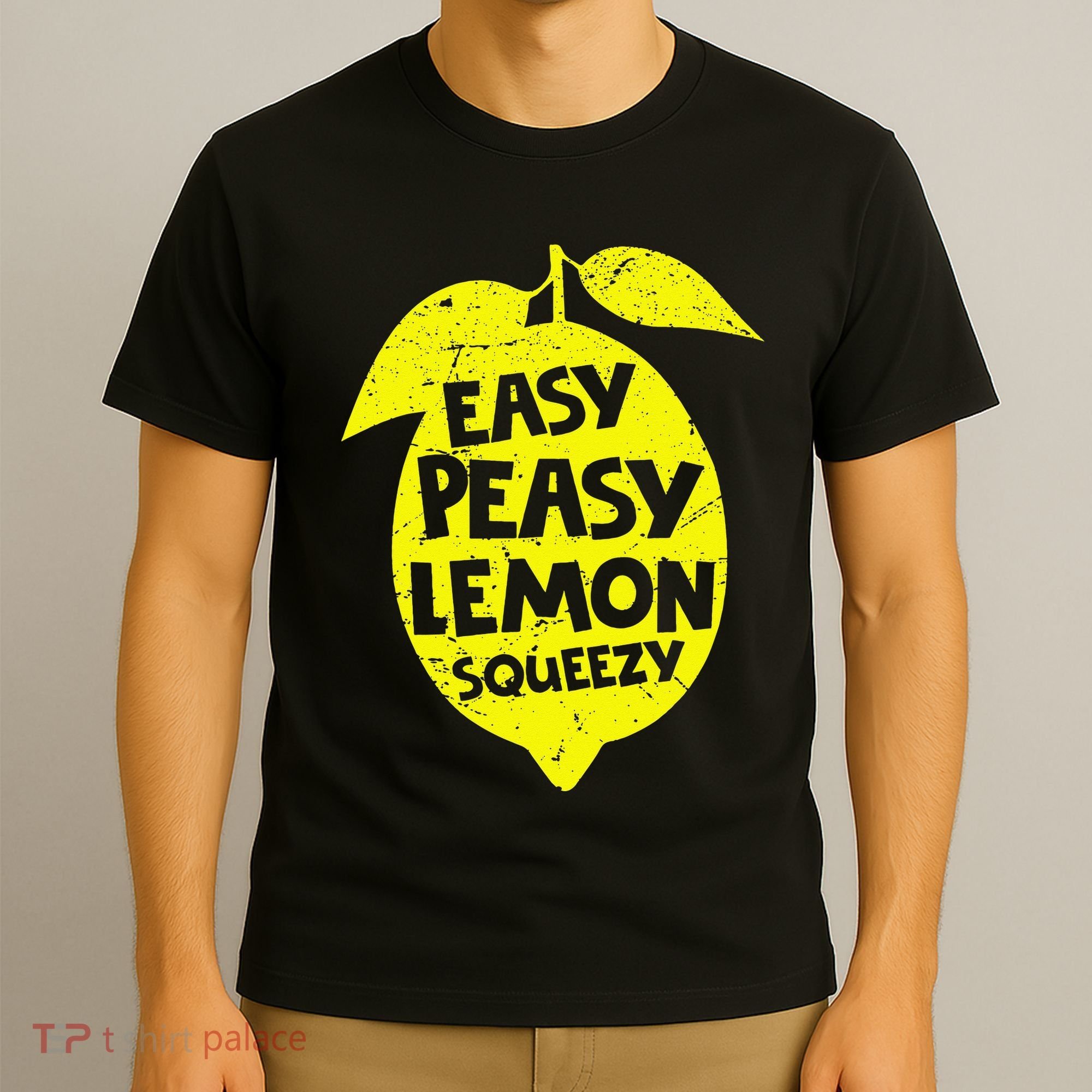 Easy Peasy Lemon Squeezy Funny Lemon Summer Lemonade T-Shirt