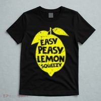 Easy Peasy Lemon Squeezy Funny Lemon Summer Lemonade T-Shirt thumb 5