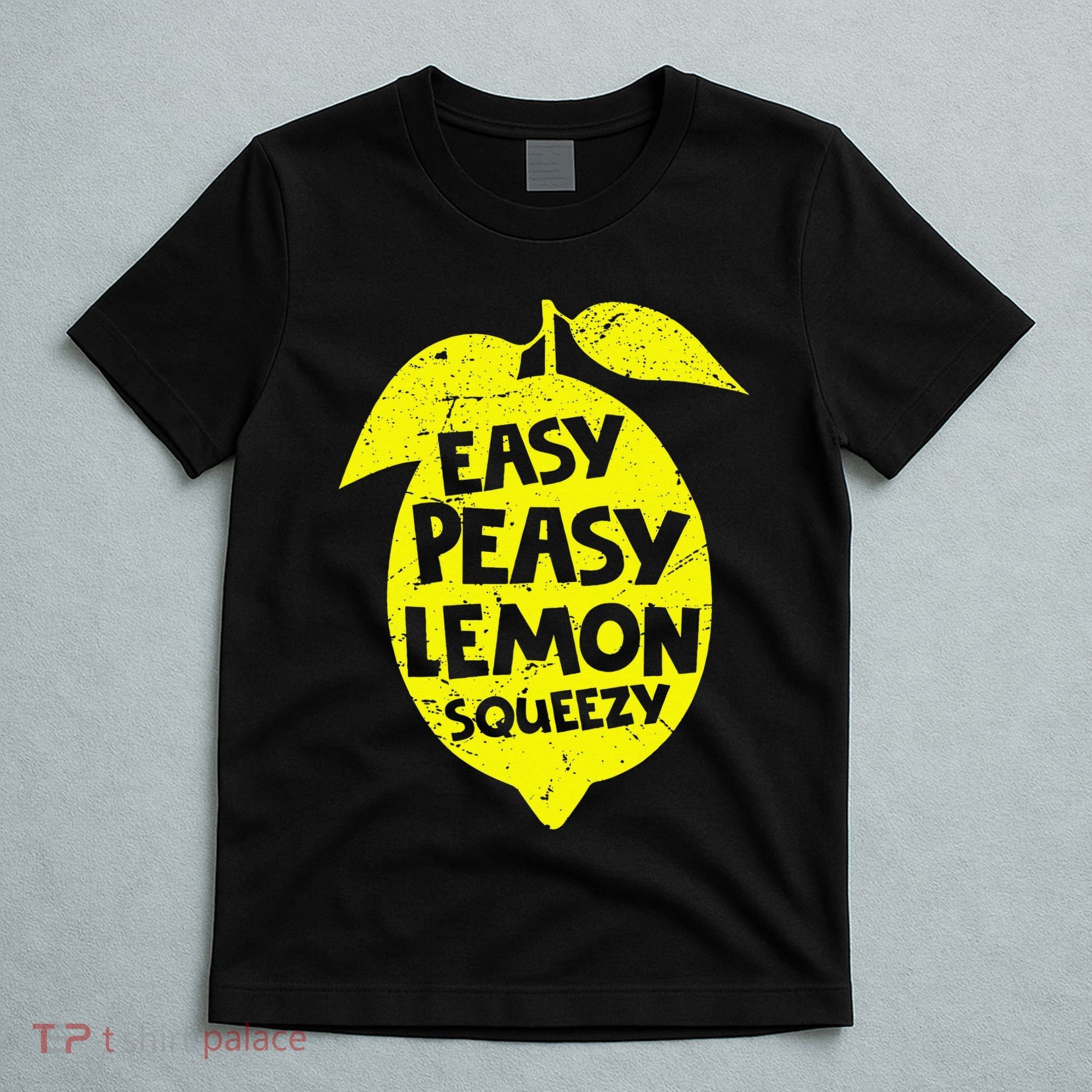 Easy Peasy Lemon Squeezy Funny Lemon Summer Lemonade T-Shirt