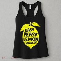 Easy Peasy Lemon Squeezy Funny Lemon Summer Lemonade Women's Tank Top thumb 3