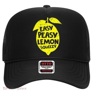 Easy Peasy Lemon Squeezy Funny Lemon Summer Lemonade Hat