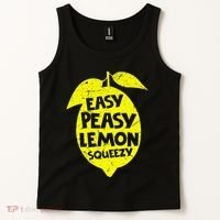 Easy Peasy Lemon Squeezy Funny Lemon Summer Lemonade Tank Top thumb 2