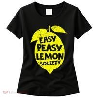 Easy Peasy Lemon Squeezy Funny Lemon Summer Lemonade Women's T-Shirt thumb 0
