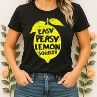 Easy Peasy Lemon Squeezy Funny Lemon Summer Lemonade Women's T-Shirt thumb 2