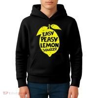 Easy Peasy Lemon Squeezy Funny Lemon Summer Lemonade Kids Hoodie thumb 4