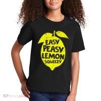 Easy Peasy Lemon Squeezy Funny Lemon Summer Lemonade Kids T-Shirt thumb 2
