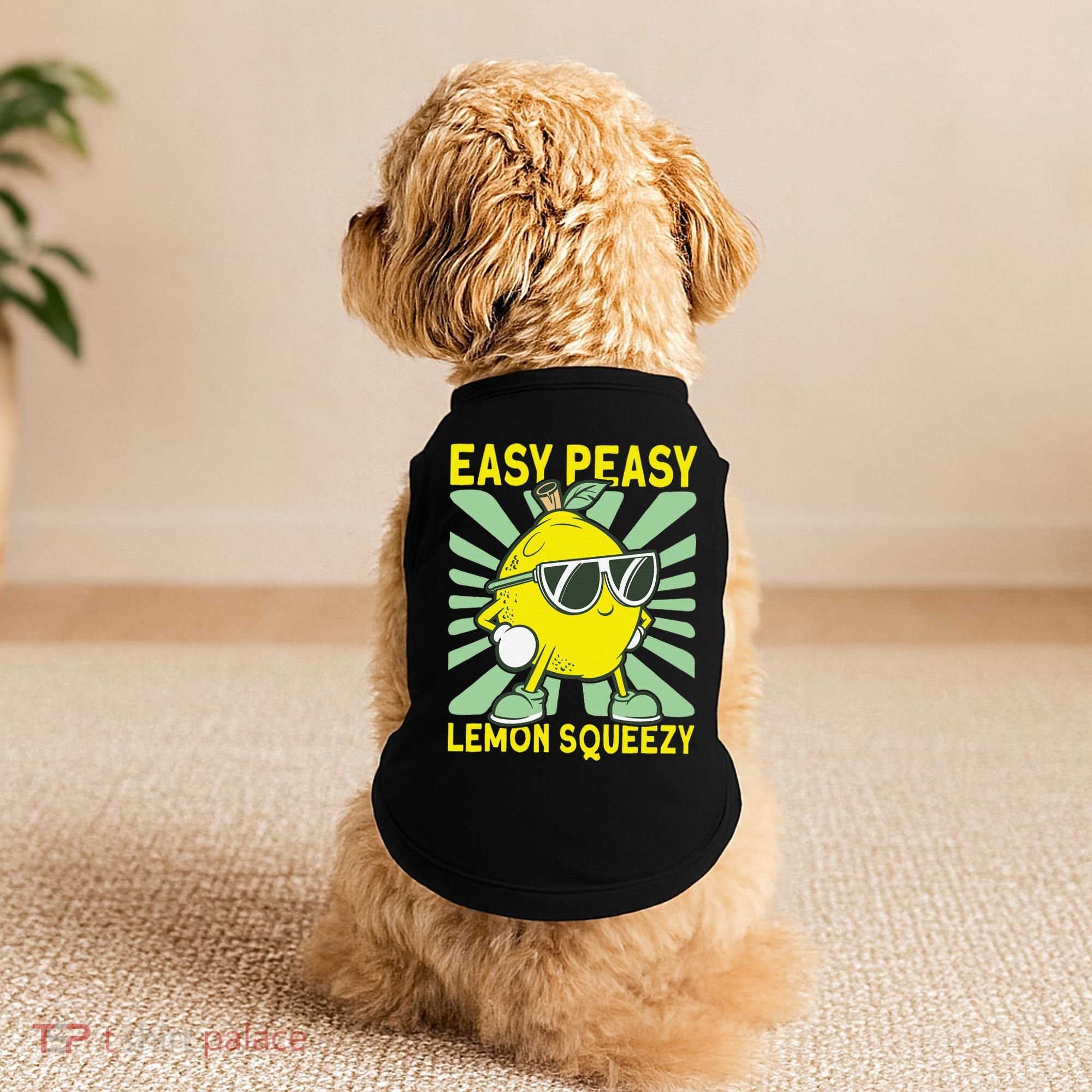 Easy Peasy Lemon Squeezy Lemonade Stand Boss Doggie Tank