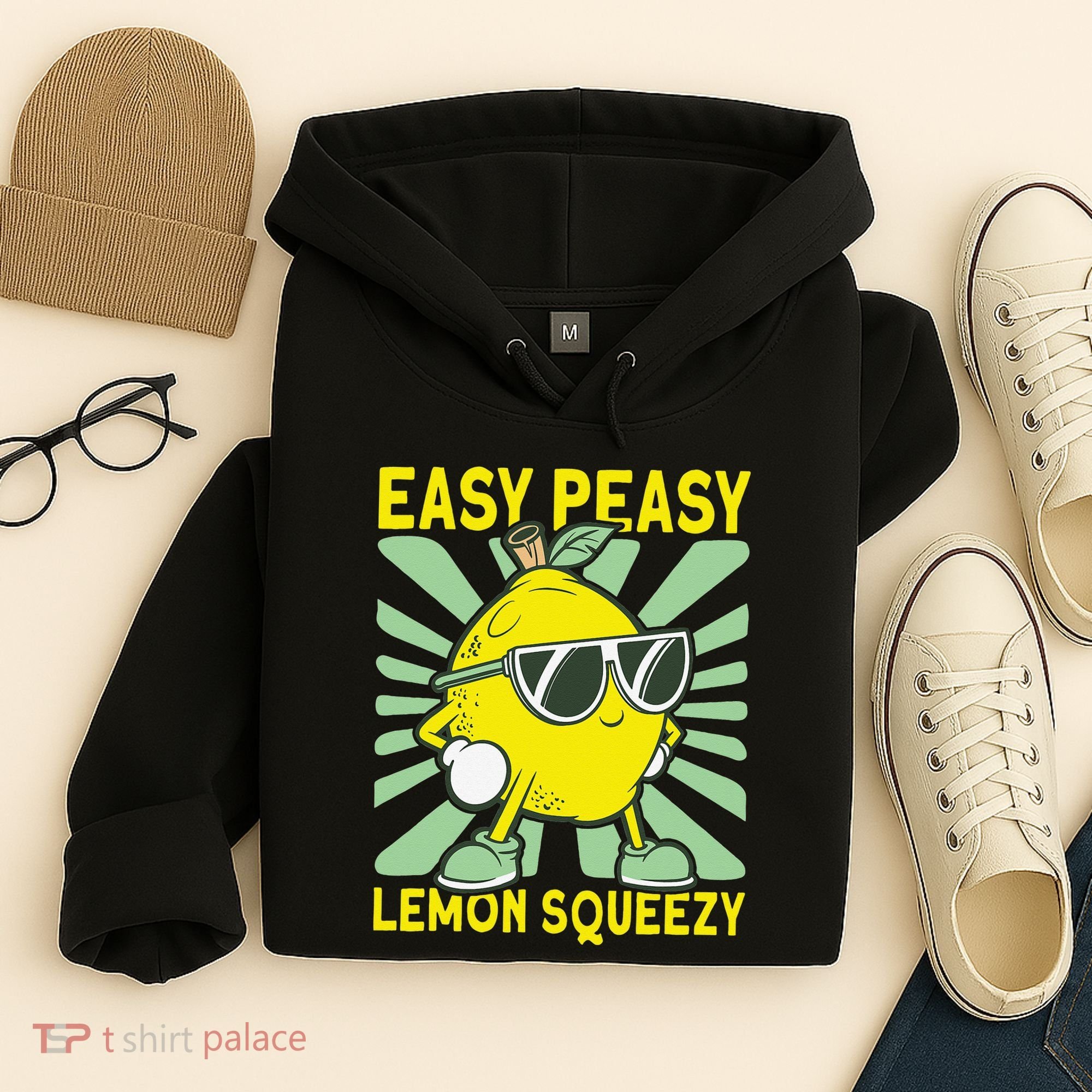 Easy Peasy Lemon Squeezy Lemonade Stand Boss Hoodie