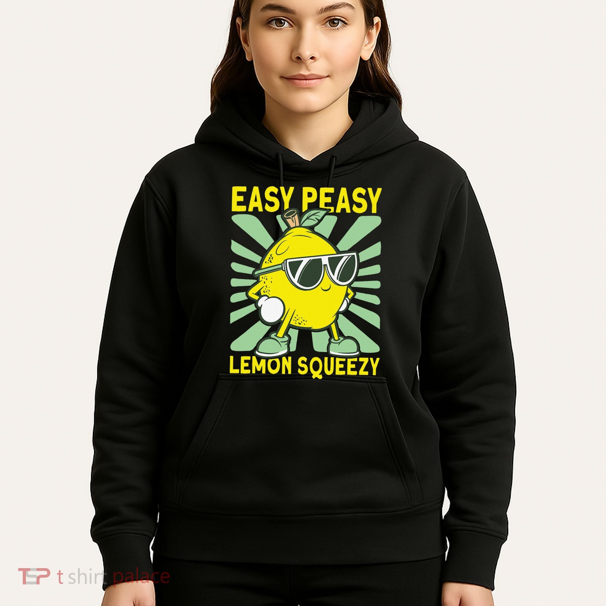 Easy Peasy Lemon Squeezy Lemonade Stand Boss Hoodie