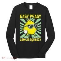 Easy Peasy Lemon Squeezy Lemonade Stand Boss Long Sleeve Shirt thumb 0