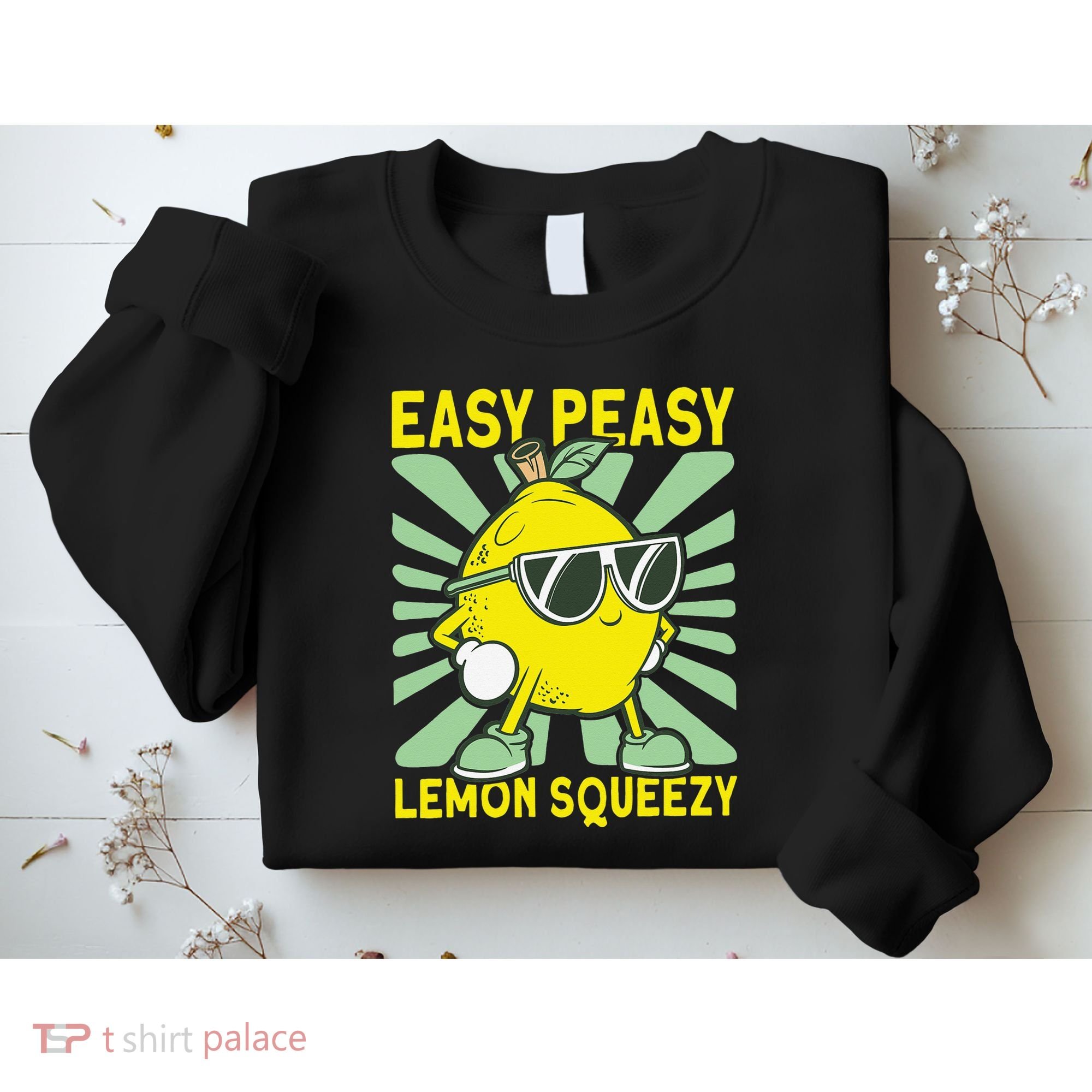 Easy Peasy Lemon Squeezy Lemonade Stand Boss Sweatshirt