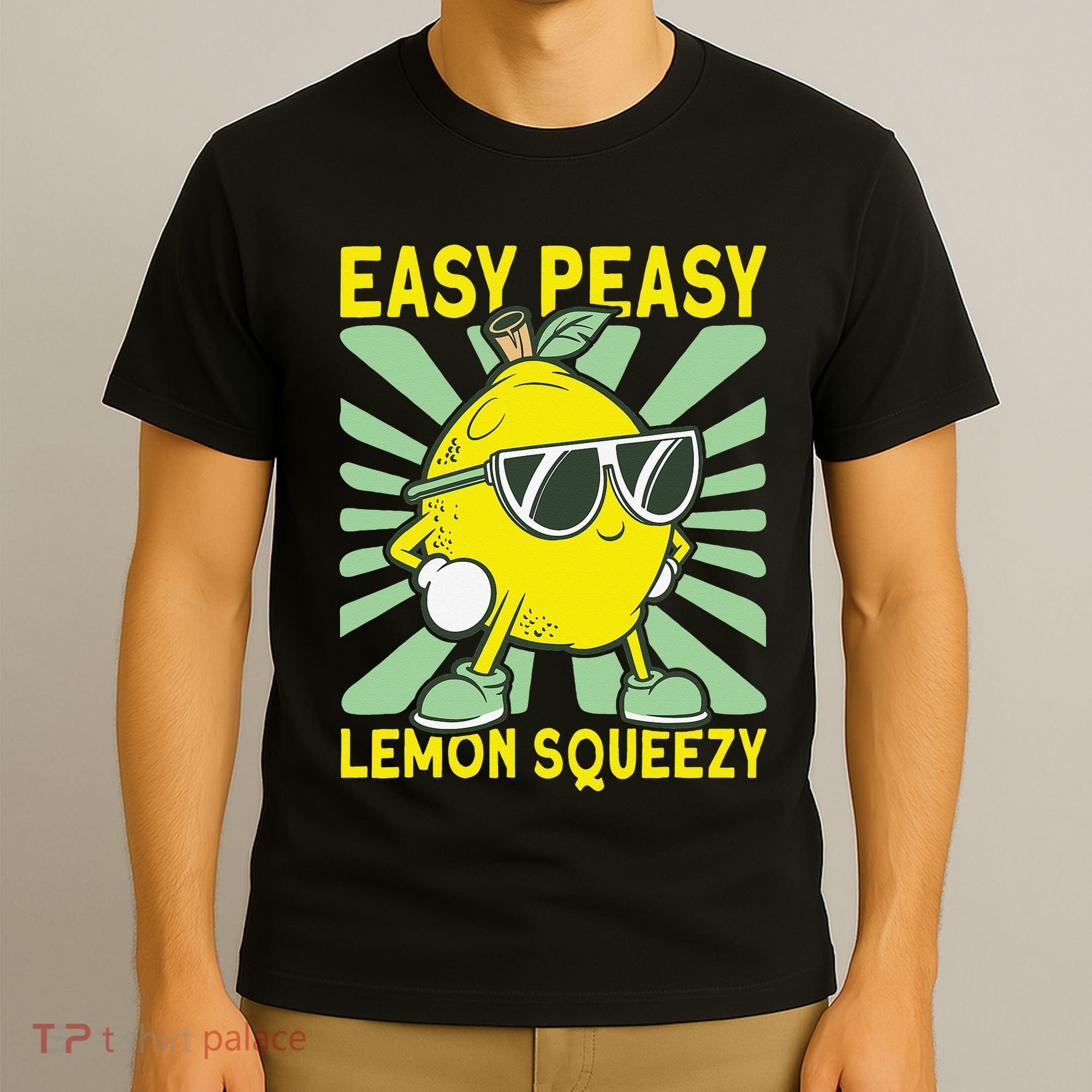 Easy Peasy Lemon Squeezy Lemonade Stand Boss T-Shirt