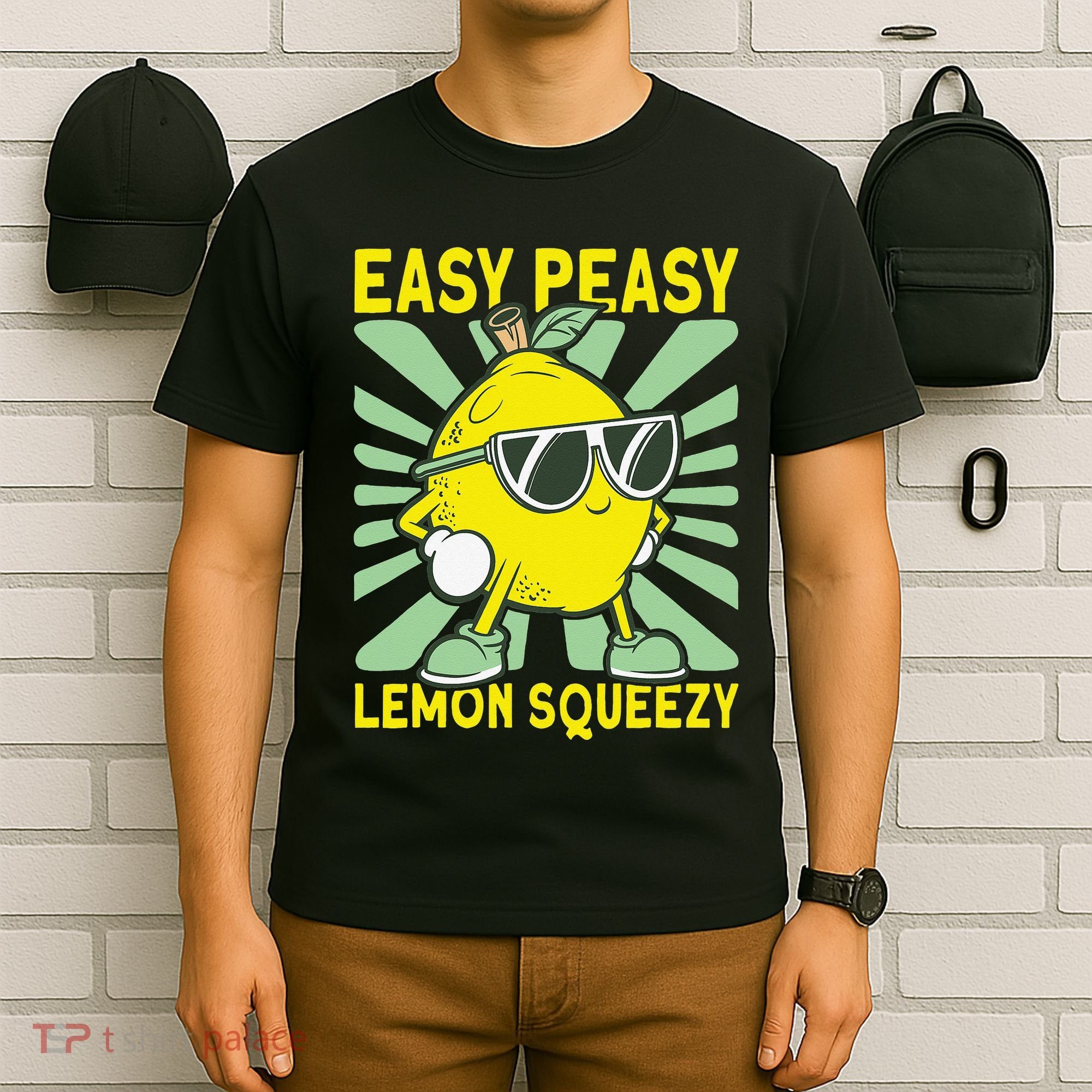 Easy Peasy Lemon Squeezy Lemonade Stand Boss T-Shirt