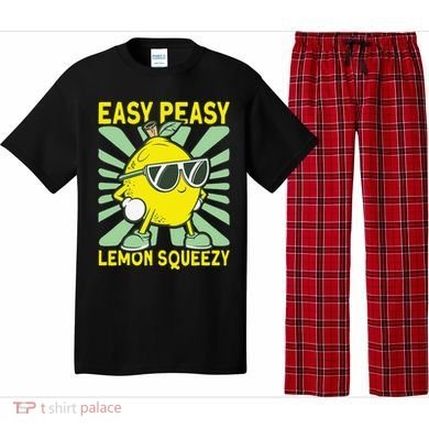 Easy Peasy Lemon Squeezy Lemonade Stand Boss Pajama Set