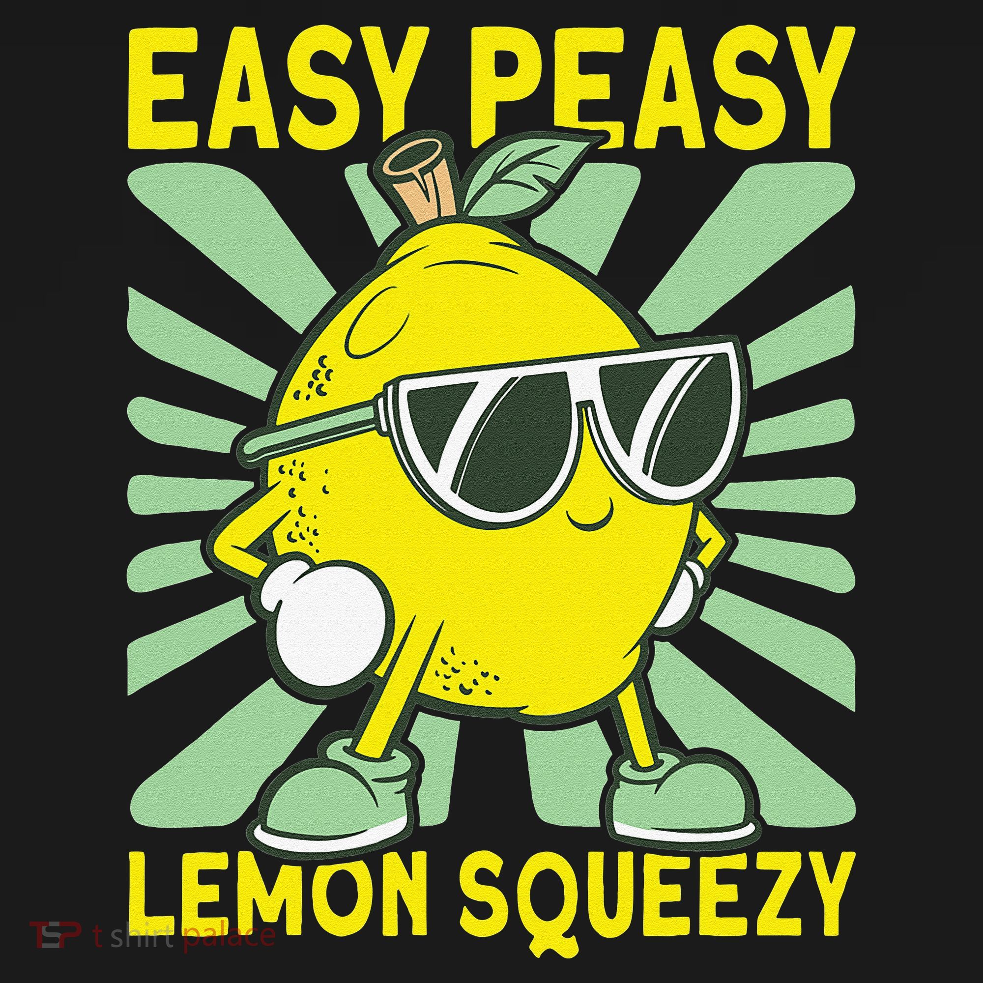 Easy Peasy Lemon Squeezy Lemonade Stand Boss Pajama Set