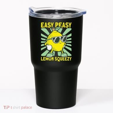 Easy Peasy Lemon Squeezy Lemonade Stand Boss Tumbler