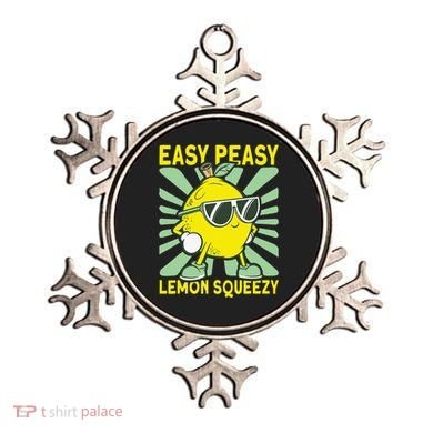 Easy Peasy Lemon Squeezy Lemonade Stand Boss Ornament
