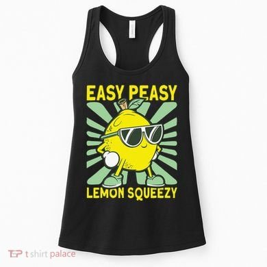 Easy Peasy Lemon Squeezy Lemonade Stand Boss Women's Tank Top