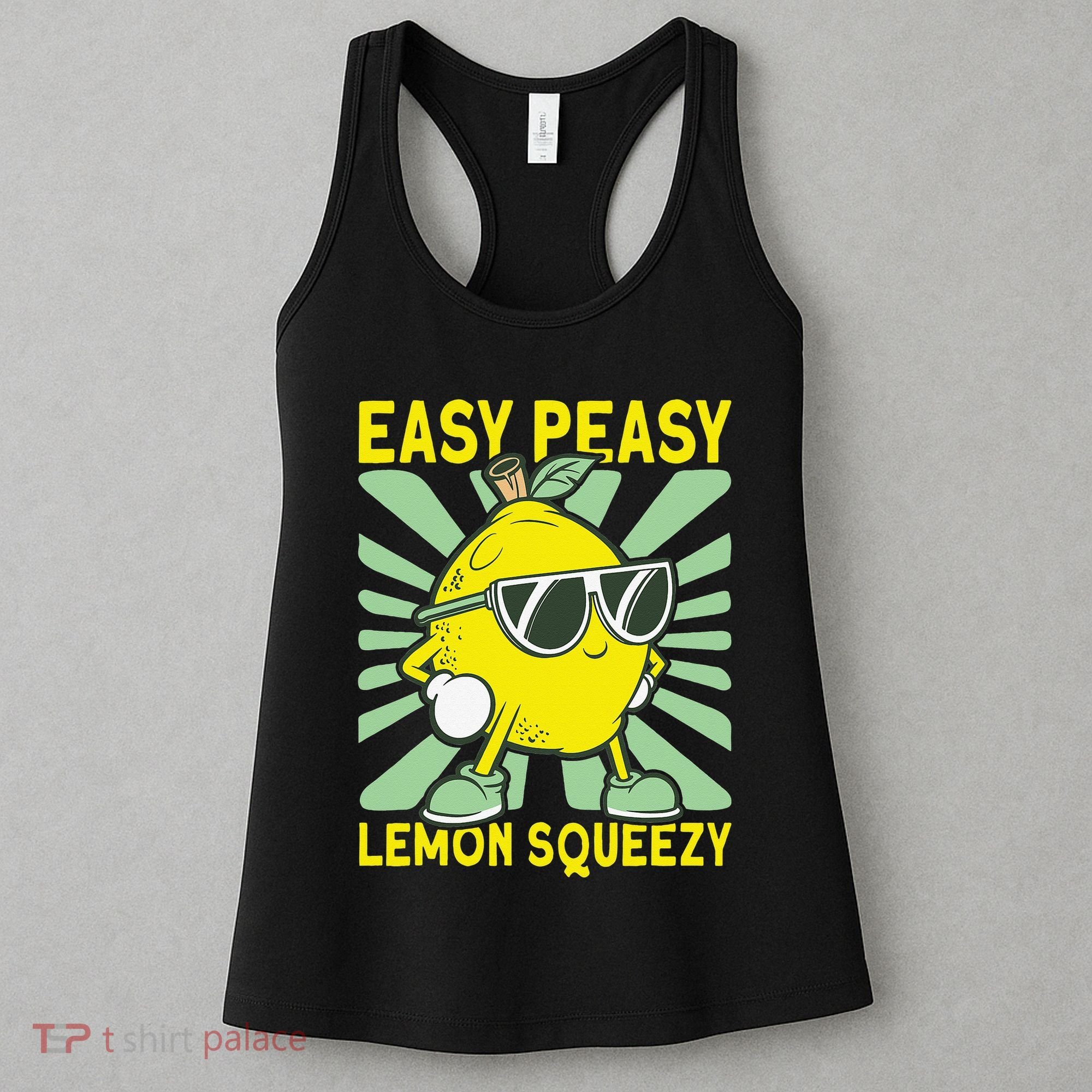 Easy Peasy Lemon Squeezy Lemonade Stand Boss Women's Tank Top