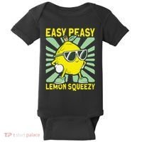 Easy Peasy Lemon Squeezy Lemonade Stand Boss Baby Bodysuit thumb 0