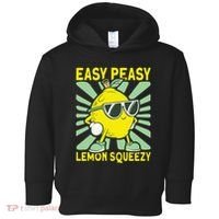 Easy Peasy Lemon Squeezy Lemonade Stand Boss Toddler Hoodie thumb 0