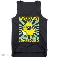 Easy Peasy Lemon Squeezy Lemonade Stand Boss Tank Top thumb 0
