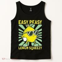 Easy Peasy Lemon Squeezy Lemonade Stand Boss Tank Top thumb 2