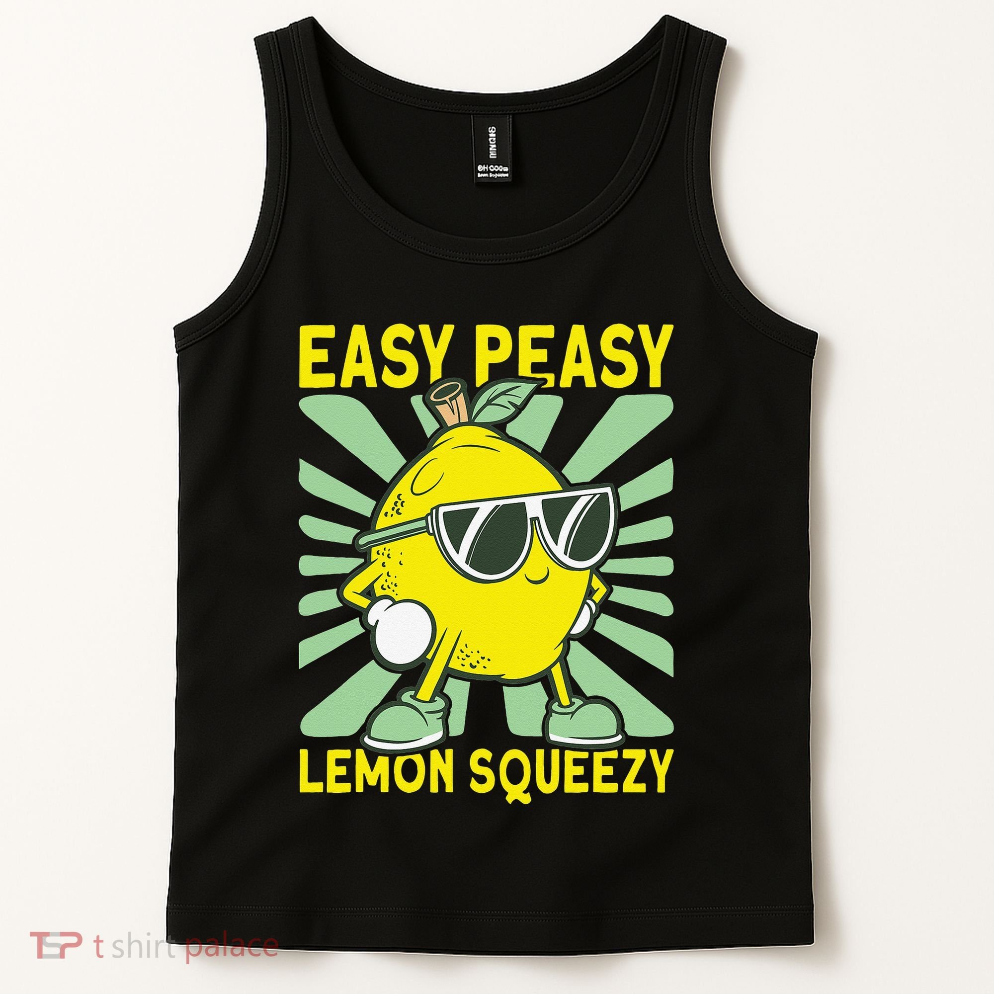 Easy Peasy Lemon Squeezy Lemonade Stand Boss Tank Top