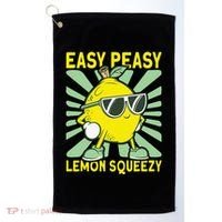 Easy Peasy Lemon Squeezy Lemonade Stand Boss Golf Towel thumb 0