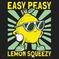 Easy Peasy Lemon Squeezy Lemonade Stand Boss Golf Towel thumb 3
