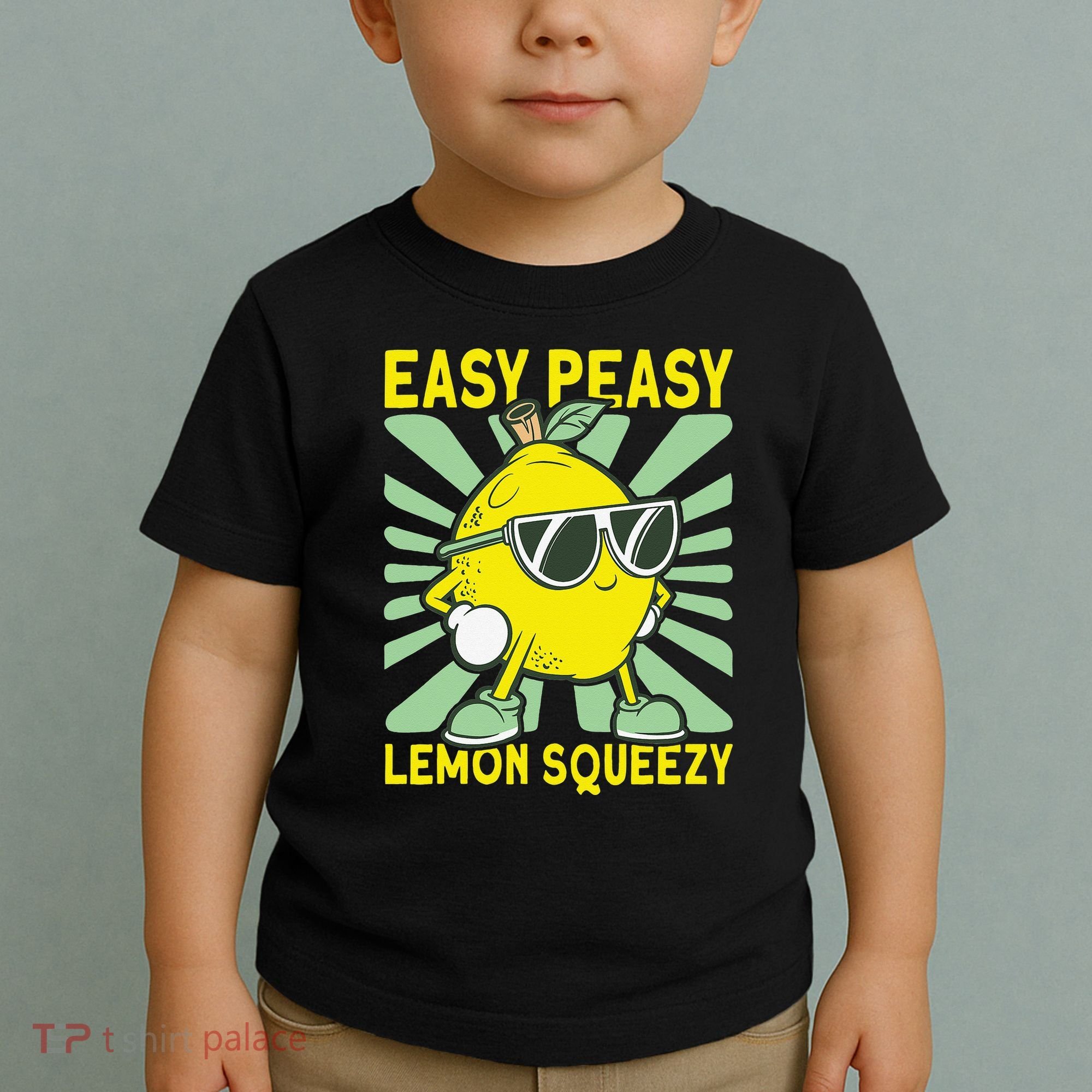 Easy Peasy Lemon Squeezy Lemonade Stand Boss Toddler T-Shirt