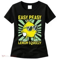 Easy Peasy Lemon Squeezy Lemonade Stand Boss Women's T-Shirt thumb 0
