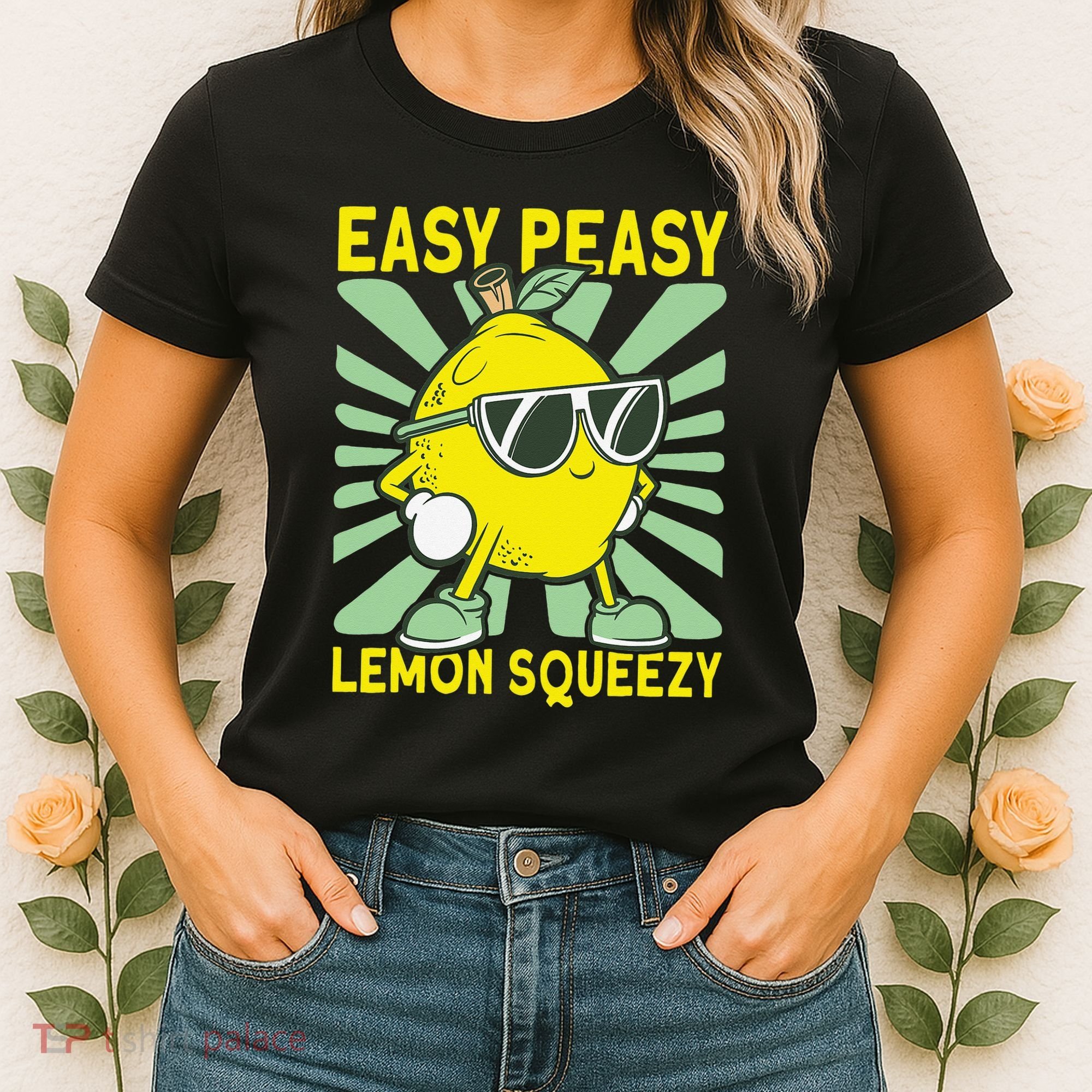 Easy Peasy Lemon Squeezy Lemonade Stand Boss Women's T-Shirt